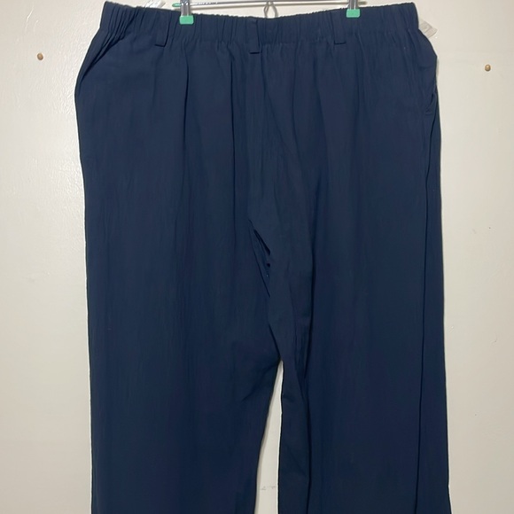 Halara Plicated Side Pocket Straight Leg Work Plus Size Pants - Picture 8 of 12